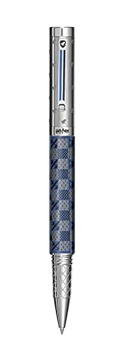 Montegrappa Harry Potter House Colours Tintenroller aus Edelstahl und Messing in der Farbe Ravenclaw, Länge: 14,1cm, ISHPRRRC von Montegrappa