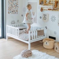 Krippengröße, Zwillingsbett Für Kinderbett Kinderbettrahmen Erhöhter Bettrahmen Sofabett Zwillingsbettrahmen, Plattformbettrahmen von MontessoriHOUSEbed