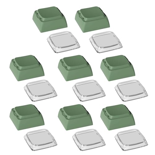 8-teiliges XDA-Tastenkappen-Set mit Hintergrundbeleuchtung aus langlebigem PC für lange Nutzungsdauer auf mechanischen Tastaturen von Montesy