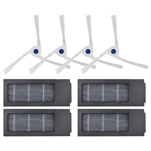 Montesy Kehrroboter Seitenbürsten Filter Kehrroboter Zubehör Ersatzteil für X2pro von Montesy