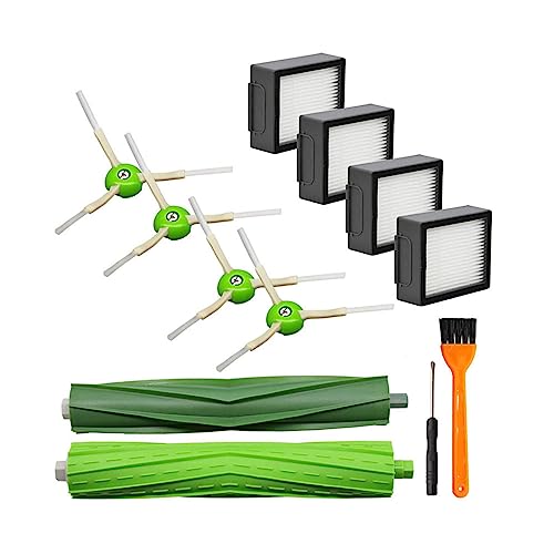 Montesy Roboterzubehör, Hauptseitenbürste, Mop, Hepa-Filter, antiallergen, kompatibel mit i7+ Montesy Roboterzubehör, Hauptseitenbürste, Mop, Hepa-Filter, antiallergen, kompatibel mit i7+ von Montesy