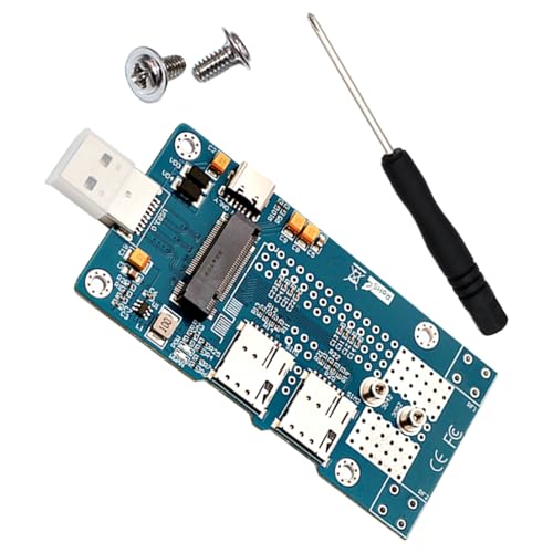 Montesy USB-Adapter mit doppeltem Kartensteckplatz für 3G-Modulanschluss Hot Swapping Netzwerkadapterkarte für PC von Montesy