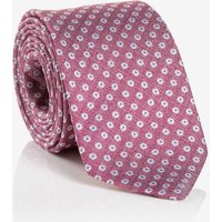 MONTI Krawatte 1 Stk. tlg. aus reiner Seide, Punkte-Muster, 6,5 cm breit von Monti