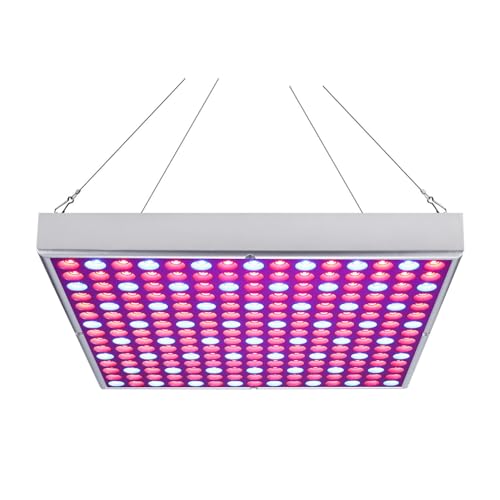 Monucep 45W LED Grow Lampe, Pflanzenlampe LED Vollspektrum, 225 Rot&Blau LED Grow Light Wachstumslampe für Zimmerpflanzen Gemüse, Blüte, Hydroponik [Energieklasse F] von Monucep
