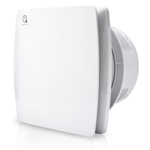 Monucep Badlüfter 100 mm,mit Feuchtigkeitssensor & Nachlauf,Leiser badezimmer lüfter Lüftung Gegen Feuchtigkeit und Schimmel Abluftventilator Wandventilator Monucep Badlüfter 100 mm,mit Feuchtigkeitssensor & Nachlauf,Leiser badezimmer lüfter Lüftung Gegen Feuchtigkeit und Schimmel Abluftventilator Wandventilator von Monucep
