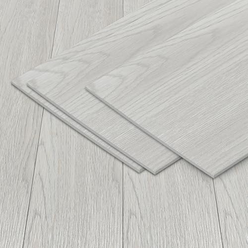Monucep PVC Bodenbelag Selbstklebend Vinylboden ca. 5 ㎡/ 36 Fliesen Selbstklebende Vinyl Fliesen, Rutschfest Wasserfest Holz-Effekt Klebefliesen, Laminat Dielen für Wohnzimmer Küche, Rauchgrau Monucep PVC Bodenbelag Selbstklebend Vinylboden ca. 5 ㎡/ 36 Fliesen Selbstklebende Vinyl Fliesen, Rutschfest Wasserfest Holz-Effekt Klebefliesen, Laminat Dielen für Wohnzimmer Küche, Rauchgrau von Monucep