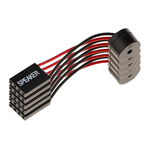 Monumen 5 Stück Motherboard Lautsprecher Buzzer PC Computer interne Buzzer für die Reparatur von Computern von Monumen