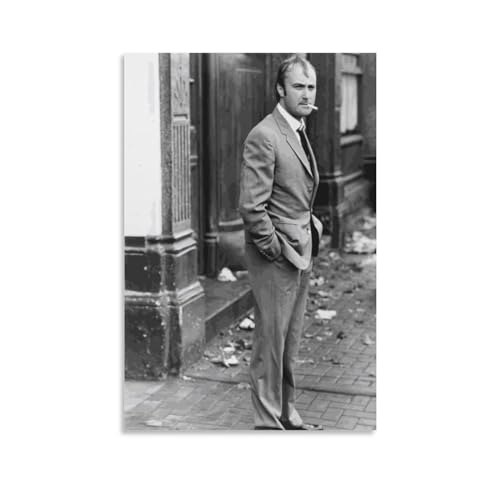 Monyanjm Phil Collins Buster, Leinwand-Poster, für Zuhause, Schlafzimmer, Wohnzimmer, Büro, dekorativ, 50 x 75 cm von Monyanjm