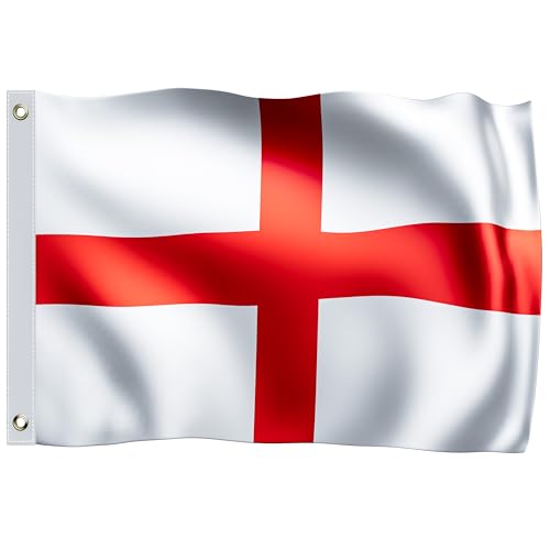 MONZANA® England Flagge 150x90cm Englandfahne Metallösen strapazierfähig Fahne 100% Polyester Garten Outdoor Indoor Länder doppelt umsäumte Kanten Pflegeleicht von Monzana