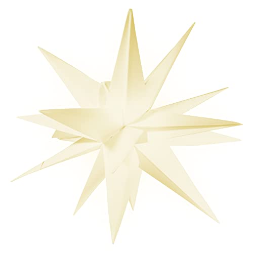 Monzana 3D Weihnachtsstern Beleuchtet Ø57cm Außen Innen mit Timer LED inkl. Leuchtmittel IP44 Warmweiß Fenster Weihnachten Leuchtstern Adventsstern Monzana 3D Weihnachtsstern Beleuchtet Ø57cm Außen Innen mit Timer LED inkl. Leuchtmittel IP44 Warmweiß Fenster Weihnachten Leuchtstern Adventsstern von Monzana