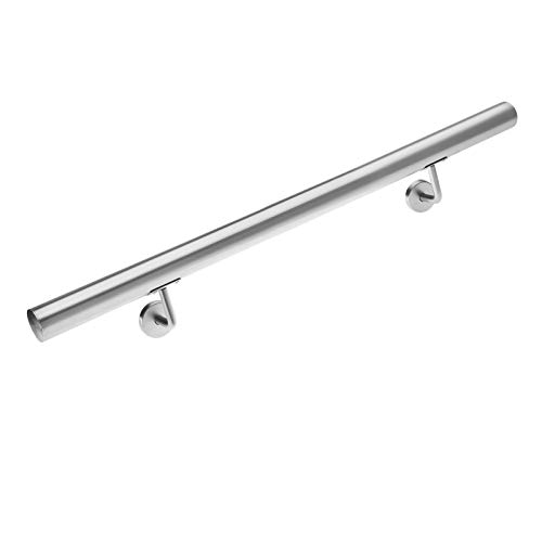 MONZANA® Edelstahl Handlauf V2A Geländer Treppengeländer 80 cm Wandhandlauf Wandhalterung Innen & Außen MONZANA® Edelstahl Handlauf V2A Geländer Treppengeländer 80 cm Wandhandlauf Wandhalterung Innen & Außen von Monzana