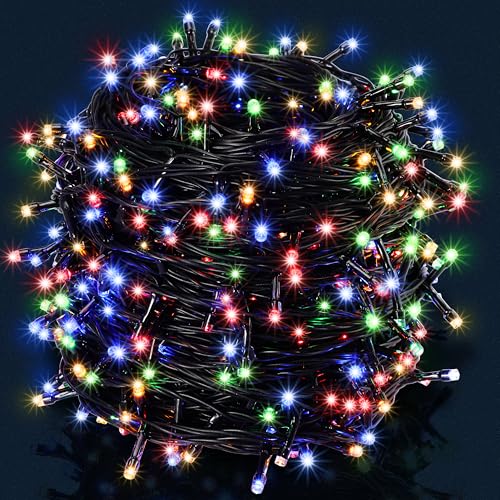 MONZANA® Lichterkette 400 LED 40m Innen Außen IP44 Stromsparend Stecker Leuchtkette Weihnachten Weihnachtsbeleuchtung Weihnachtsdeko Girlande Bunt von Monzana