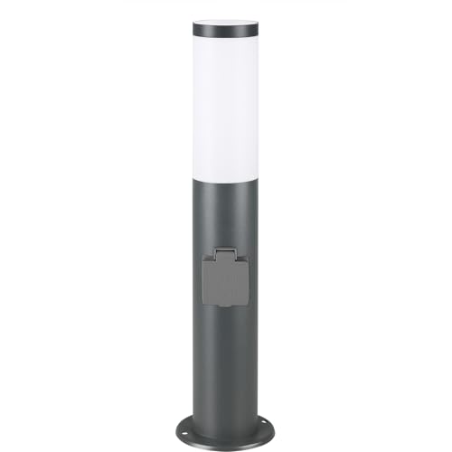 MONZANA® Außenleuchte Edelstahl 50cm E27 Fassung IP44 Wetterfest Garten Wegeleuchte Gartenleuchte Strom Beleuchtung Draußen Outdoor Terrasse Anthrazit MONZANA® Außenleuchte Edelstahl 50cm E27 Fassung IP44 Wetterfest Garten Wegeleuchte Gartenleuchte Strom Beleuchtung Draußen Outdoor Terrasse Anthrazit von Monzana