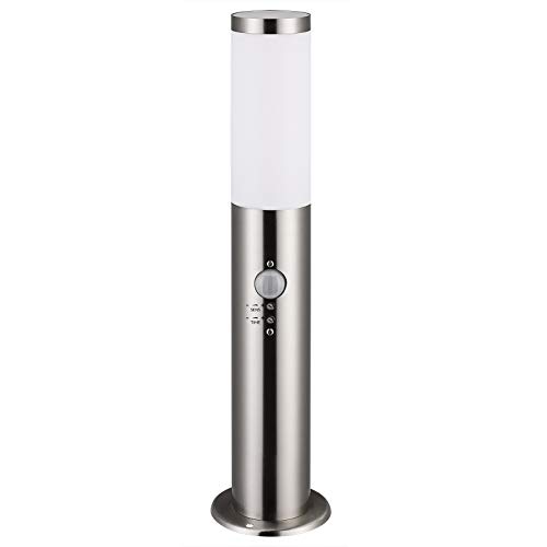 MONZANA® Außenlampe mit Bewegungssensor Edelstahl 50cm E27 Fassung IP44 Wegeleuchte Gartenleuchte Beleuchtung für Außen Outdoor Garten Terrasse Silber MONZANA® Außenlampe mit Bewegungssensor Edelstahl 50cm E27 Fassung IP44 Wegeleuchte Gartenleuchte Beleuchtung für Außen Outdoor Garten Terrasse Silber von Monzana