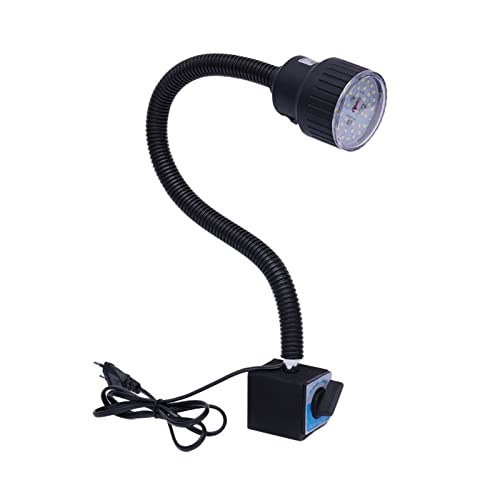 10W CNC Maschinenlampe Flexibles Schwanenhals Licht mit Magnetic Base, LED Werkzeug Maschinenleuchte Magnetische LED Arbeitsleuchte, Drehmaschine Lampe LED Nähmaschine Lampe von MooBeey