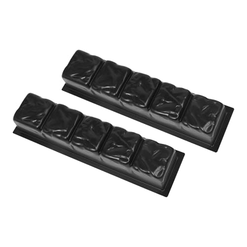 2 Stück Gießform DIY Pflasterung Zement Form, Wiederverwendbar Pflastersteinform Garten Rasen Gehweg Betonformen, Gießform Schalungsform Pflasterung Form für Beton, Gehweg, Terrassen von MooBeey