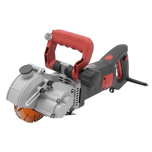4800W Mauernutfräse Maschine mit Diamantlegierungsklingen, Einstellbarer Schlitz Elektrische Wand-Schneidemaschine, Elektrische Schlitzfräse Wand-Chaser-Betonschneider mit Wasserpumpe 4800W Mauernutfräse Maschine mit Diamantlegierungsklingen, Einstellbarer Schlitz Elektrische Wand-Schneidemaschine, Elektrische Schlitzfräse Wand-Chaser-Betonschneider mit Wasserpumpe von MooBeey