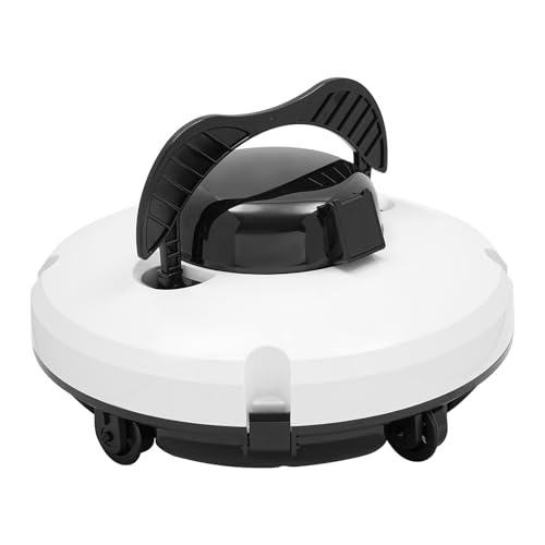 Kabelloser Poolroboter Pool Staubsauger aus ABS mit 180μm-Feinfilter, Doppelmotor Automatische Pool Roboter Reinigung Maschine, Leichter Poolreiniger Kompakter Poolsauger für Flache Pools bis zu 100㎡ Kabelloser Poolroboter Pool Staubsauger aus ABS mit 180μm-Feinfilter, Doppelmotor Automatische Pool Roboter Reinigung Maschine, Leichter Poolreiniger Kompakter Poolsauger für Flache Pools bis zu 100㎡ von MooBeey
