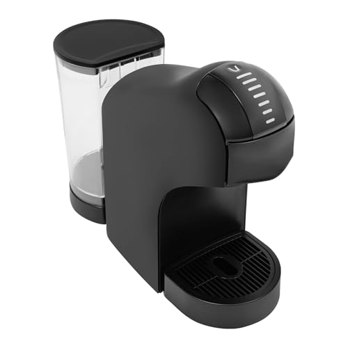 MooBeey 1400W Mini Kaffeekapselmaschine mit 20bar Extraktionsdruck, 7 Gänge Einstellbarer Elektrische Kapselkaffeemaschine mit 800 ml Wassertank, Kleine Kapsel Kaffeemaschine Espressomaschine von MooBeey