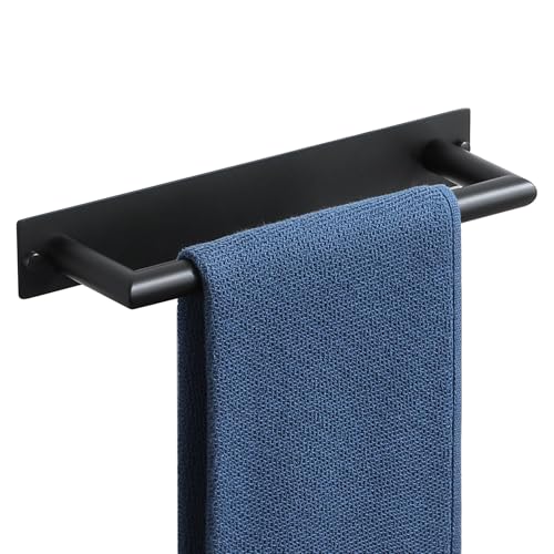 Mooche Handtuchhalter Ohne Bohren 304 Edelstahl Handtuchstange Wandmontage handtuchhalter schwarz Badezimmer Set Handtuch Halterung Wand für Badezimmer von Mooche