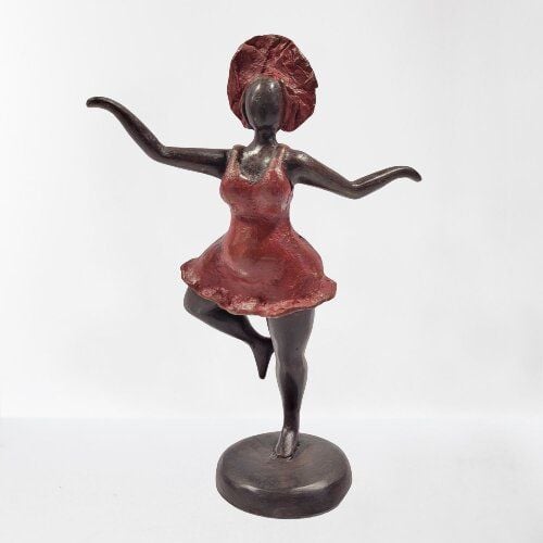 Moogoo Creative Africa Bronze-Skulptur "Bobaraba Danseuse" by Alain Soré | 1kg 24cm | Unikate Moogoo Creative Africa Bronze-Skulptur "Bobaraba Danseuse" by Alain Soré | 1kg 24cm | Unikate von Moogoo Creative Africa