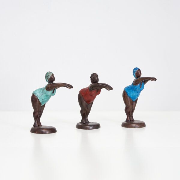 Moogoo Creative Africa Bronze-Skulptur "Bobaraba Plongeuse" by Alain Soré | 1kg 20cm | Unikate Moogoo Creative Africa Bronze-Skulptur "Bobaraba Plongeuse" by Alain Soré | 1kg 20cm | Unikate von Moogoo Creative Africa
