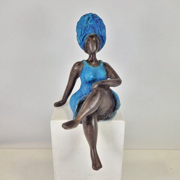 Moogoo Creative Africa Bronze-Skulptur "Bobaraba Tanja" by Alain Soré | 20cm 800g | verschiedene Farben Moogoo Creative Africa Bronze-Skulptur "Bobaraba Tanja" by Alain Soré | 20cm 800g | verschiedene Farben von Moogoo Creative Africa
