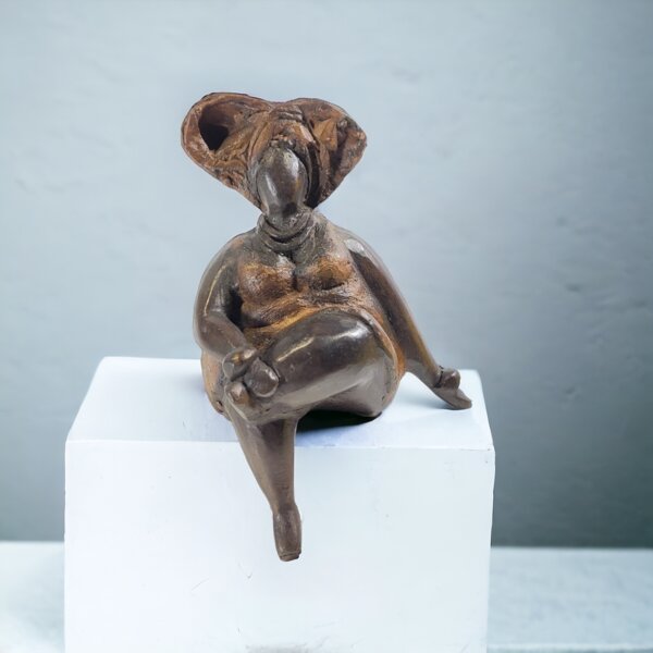 Moogoo Creative Africa Bronze-Skulptur "Bobaraba Yolanda" Unikate by Hamidou | handgemacht von Moogoo Creative Africa