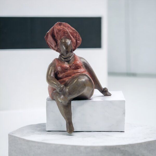 Moogoo Creative Africa Bronze-Skulptur "Bobaraba Yolanda" Unikate by Hamidou | handgemacht von Moogoo Creative Africa