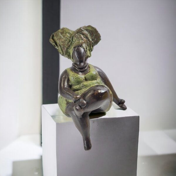 Moogoo Creative Africa Bronze-Skulptur "Bobaraba Yolanda" Unikate by Hamidou | handgemacht von Moogoo Creative Africa