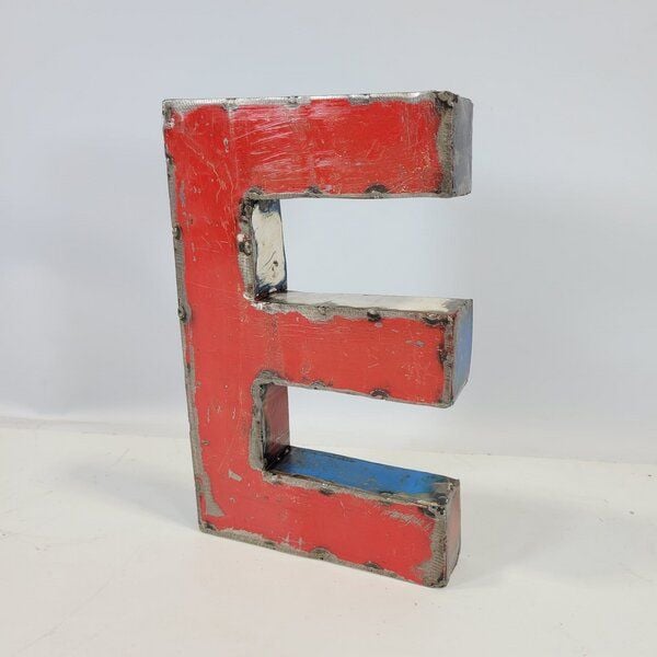 Moogoo Creative Africa Buchstabe "E" aus recycelten Ölfässern | Ziffer "3" | 22 oder 50 cm | verschiedene Farben | Upcycling | handgemacht & fair Moogoo Creative Africa Buchstabe "E" aus recycelten Ölfässern | Ziffer "3" | 22 oder 50 cm | verschiedene Farben | Upcycling | handgemacht & fair von Moogoo Creative Africa