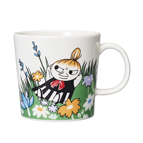 Arabia Tasse aus der Little My and Meadow Kollektion, mit Muminmotiven, Material: Keramik, Farbe: mehrfarbig, Fassungsvermögen: 300ml, 1062211 von Moomin