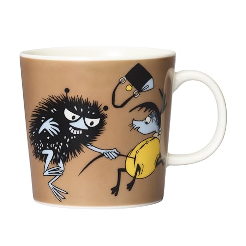 Arabia Tasse aus der Stinky in Action Kollektion, mit Muminmotiven, Material: Keramik, Farbe: mehrfarbig, Fassungsvermögen: 300ml, 1062212 von Moomin