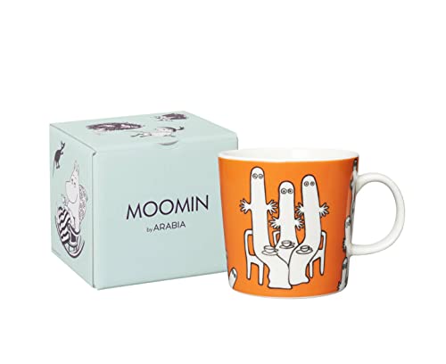 Arabia Tasse mit Mumin-Design, Sammeltasse, 0,3 l, Keramik, Moomin by Arabia, Die Hatifnatten, Mehrfarbig, 1065615 von Moomin