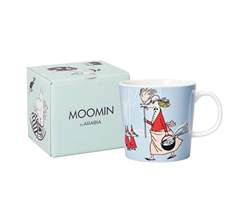 Arabia Tasse mit Mumin-Design, Sammeltasse, 0,3 l, Keramik, Moomin by Arabia, Frau Filifjonk, 1065641 von Moomin
