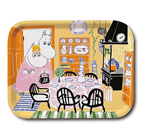 Moomin 103 – 88 Kitchen Tablett Holz Mehrfarbig 43 x 33 x 1,5 cm von Moomin