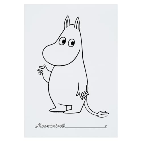 Moomin Moomintroll Waving A4 Druck Poster Wandkunst Moomin Moomintroll Waving A4 Druck Poster Wandkunst von Moomin