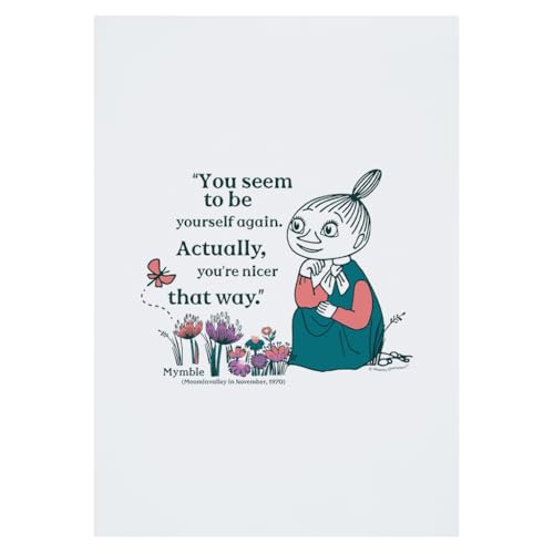 Moomin Yourself Again Mymble Zitat Moominvalley A4 Druck Poster Wandkunst Moomin Yourself Again Mymble Zitat Moominvalley A4 Druck Poster Wandkunst von Moomin