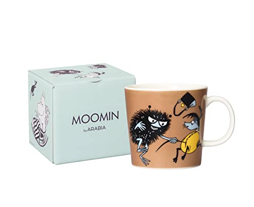 Arabia Tasse mit Mumin-Design, Sammeltasse, 0,3 l, Keramik, Moomin by Arabia, Stinky in Action, 1065643 von Moomin