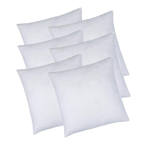 Moon 2er Pack Füllkissen 45x45 cm - Innenkissen, Sofakissen 370g - Classic Peached Touch von Moon