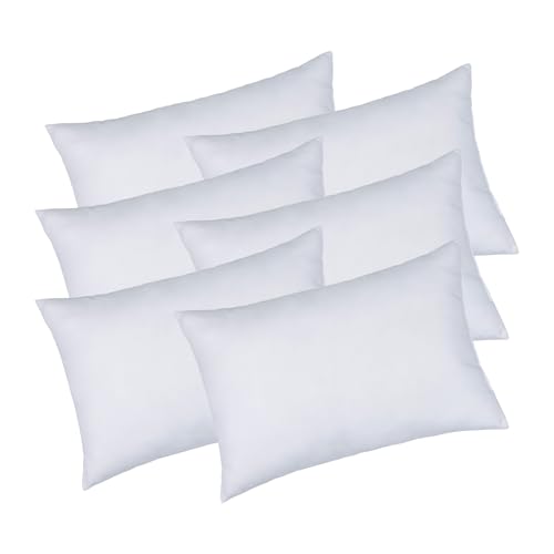 Moon 6er Pack Füllkissen 40x60 cm - Innenkissen, Sofakissen 440g - Classic Peached Touch von Moon