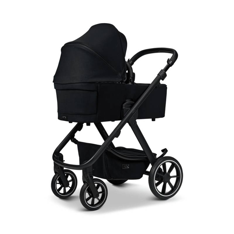 Moon Ivo Black Kinderwagen Kombi Buggy Babywagen Panoramafenster Sportsitz B-Ware von Moon