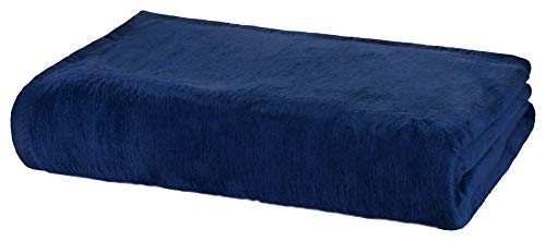 Moon Kuscheldecke Wohndecke Wolldecke 150x200 (150x200, marine) von Moon