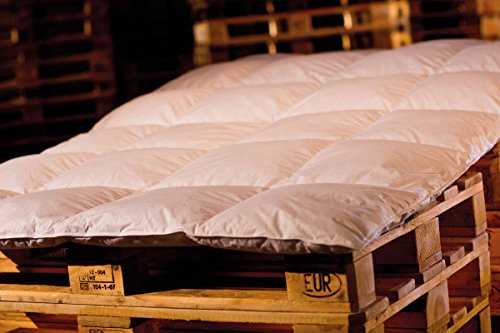 Moon Premium Sommerdecke/Bettdecke 135x200 400g Gramm 50% Daunen / 50% Federn Serie von Moon