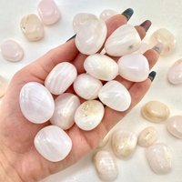 Getrommelter Pink Calcit, Polierter Heilender Calcit Tumble, T-146 von MoonMountainGems