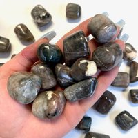 Polarity Moonstone Tumble, Getrommelter Polarität Mondstein, Polierter T-164 von MoonMountainGems