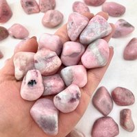 Rosa Petalit Und Lepidolith, Getrommelter Petalit, Heilender Mit T-147 von MoonMountainGems