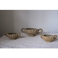 Vintage Terrakotta Vase, Krug, Handgemachte Keramik von MoonWaterTreasures