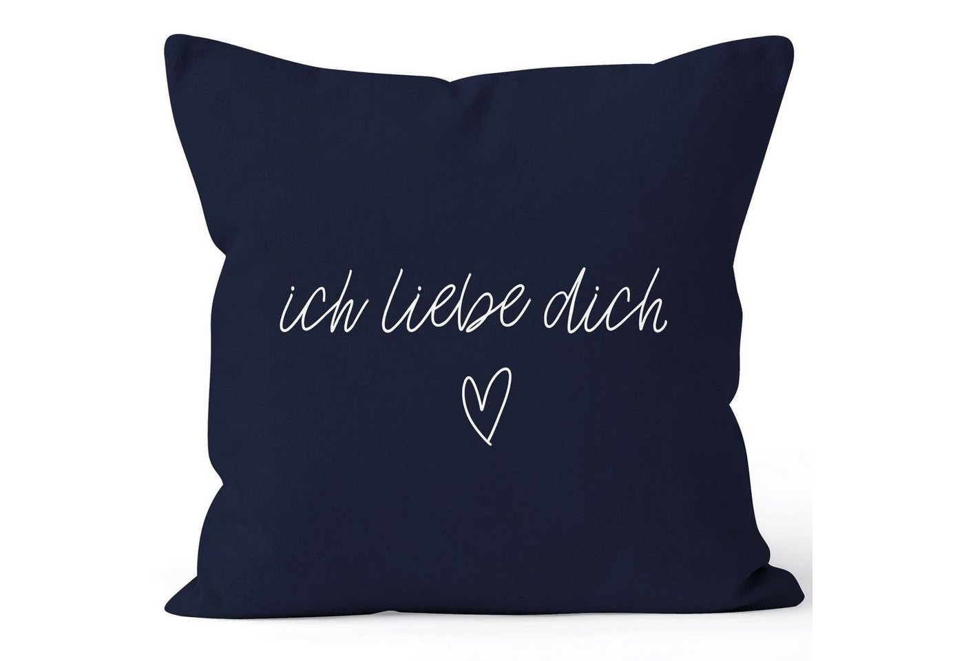 MoonWorks Dekokissen Kissenbezug Kissenhülle Ich liebe Dich Liebe Love Geschenk Deko-Kissen Baumwolle MoonWorks® von MoonWorks