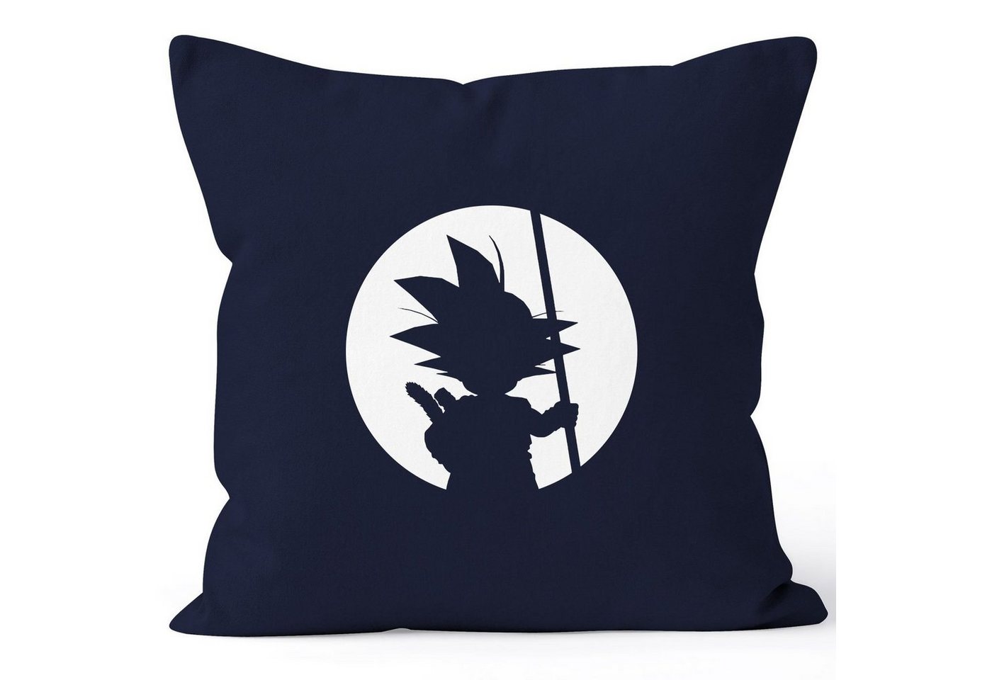 MoonWorks Dekokissen Kissenbezug Son Goku Moon Kissenhülle Dekokissen Baumwolle Moonworks® von MoonWorks